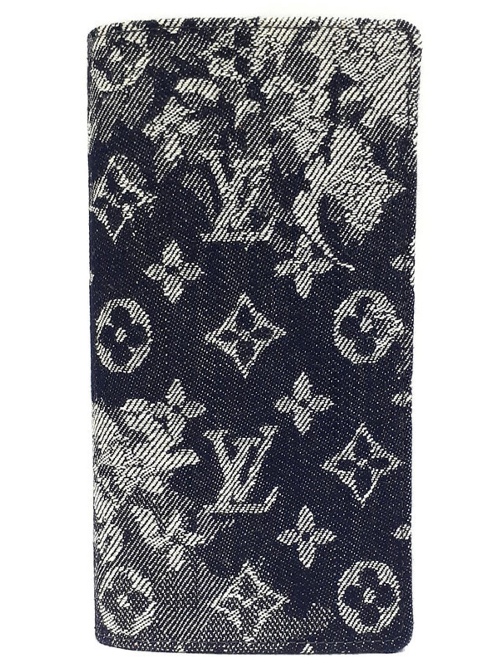 Louis Vuitton Monogram Tapestry Portefeuille Brazza NM Bi fold Long Wallet